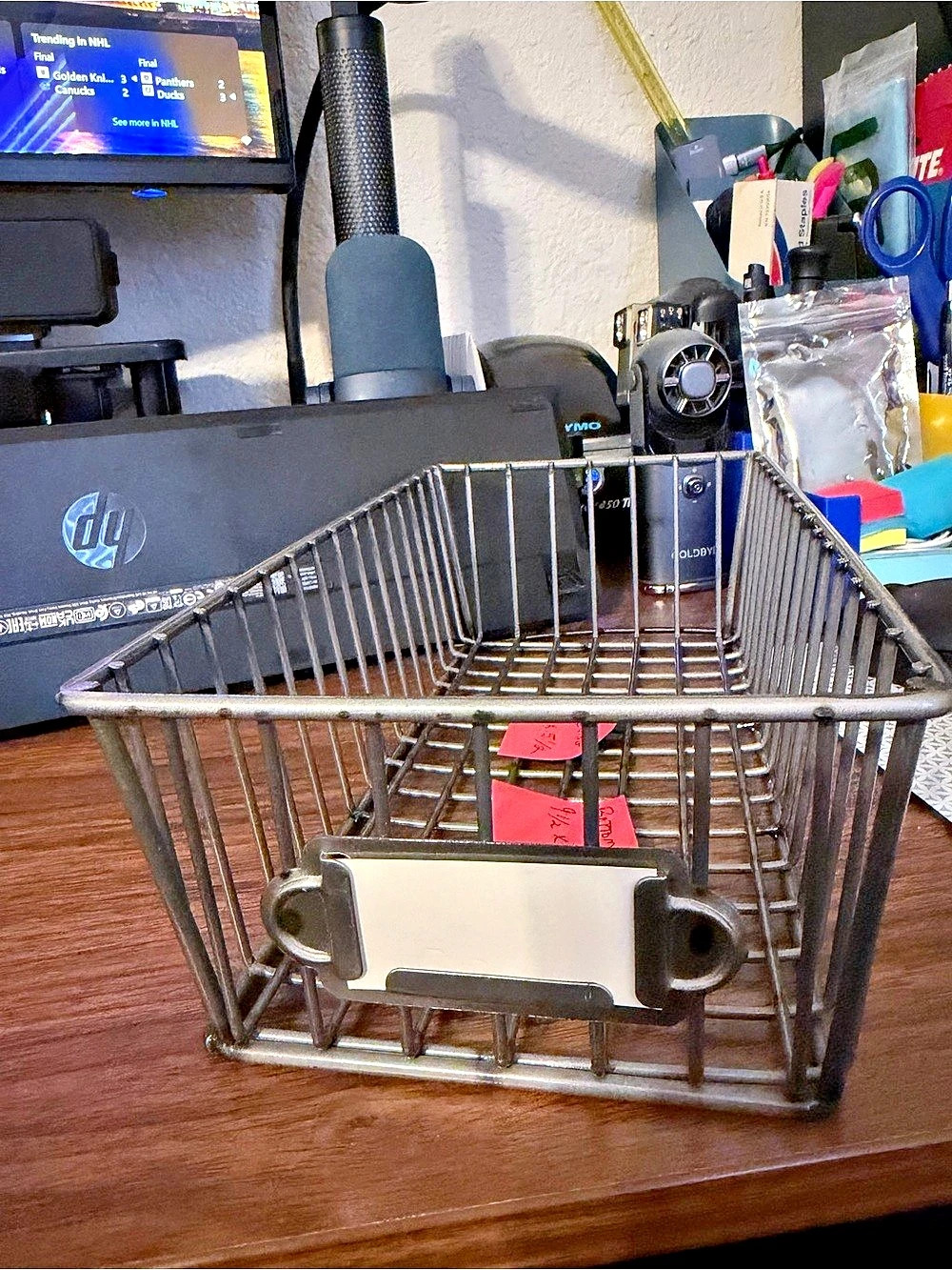 Wire Storage Baskets Gray - Picture 3 of 7